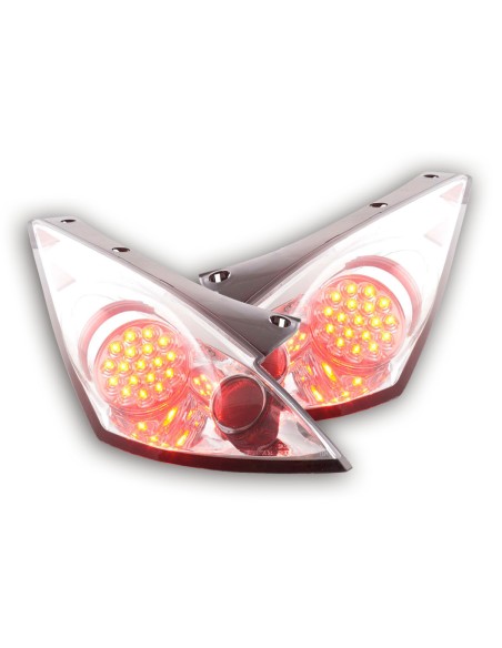 Fanali posteriori a LED set Nissan 350Z tipo Z33 03-09 cromato