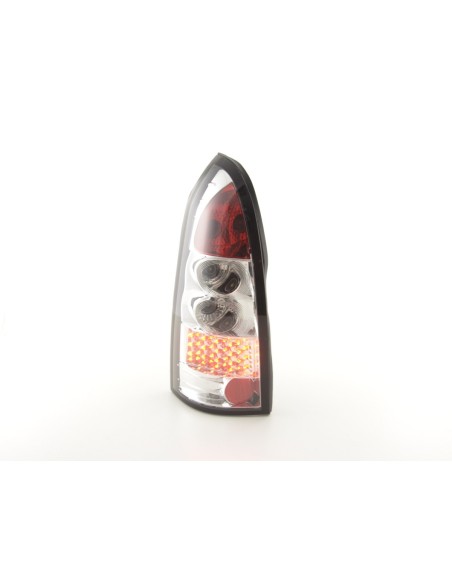 Fanali posteriori a LED set Opel Astra G Caravan 98-03 cromato