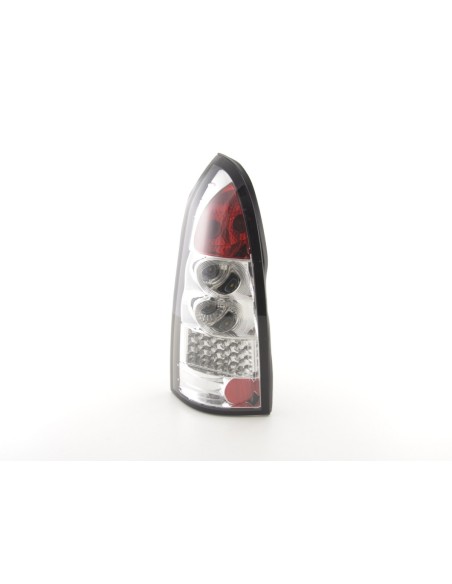 Fanali posteriori a LED set Opel Astra G Caravan 98-03 cromato