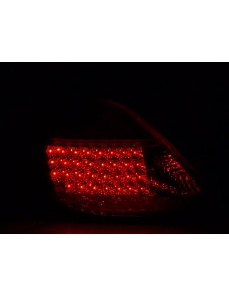 Set di luci posteriori a LED Opel Astra H 5 porte 04- rosso / trasparente