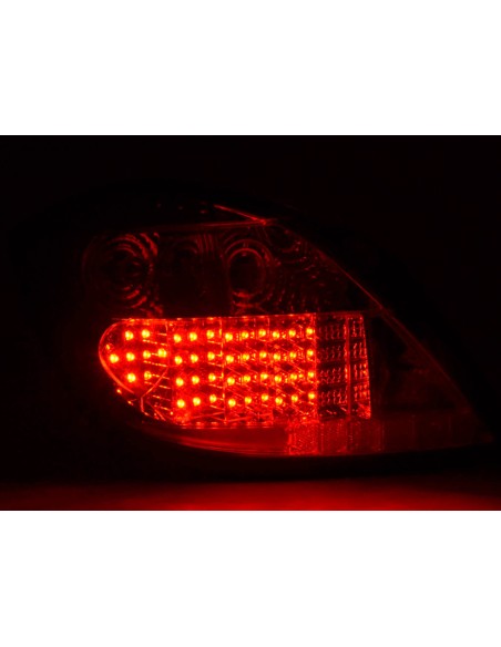 Set di luci posteriori a LED Opel Astra H 5 porte 04- trasparente / rosso