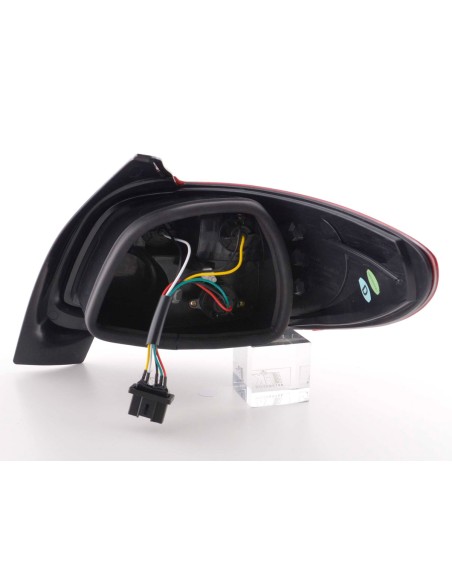 Fanali posteriori LED set Peugeot 206 3/5 porte. senza decappottabile 98-05 rossa