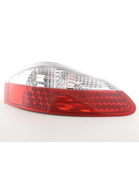 Set luci posteriori a LED Porsche Boxster tipo 986 1996-2004 trasparente / rosso