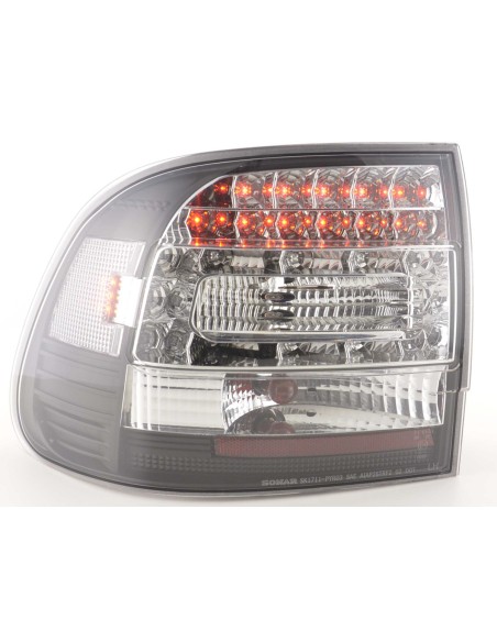 Fanali posteriori a LED set Porsche Cayenne tipo 955 02-06 nero