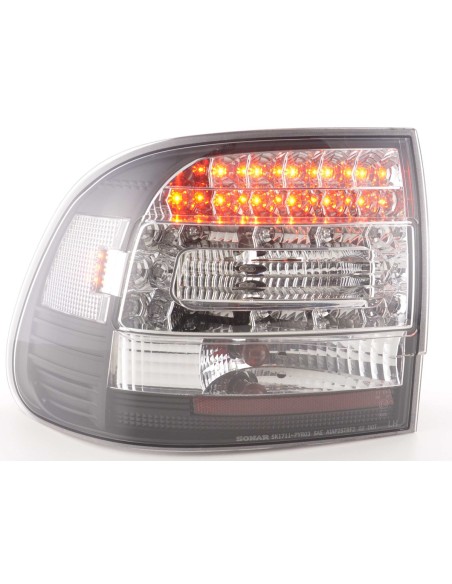 Fanali posteriori a LED set Porsche Cayenne tipo 955 02-06 nero