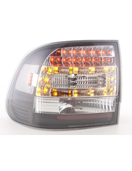 Fanali posteriori a LED set Porsche Cayenne tipo 955 02-06 nero