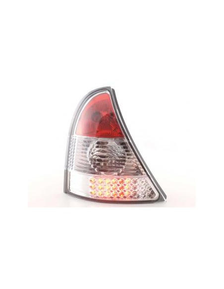 Fanali posteriori LED set Renault Clio tipo B 01-04 cromato