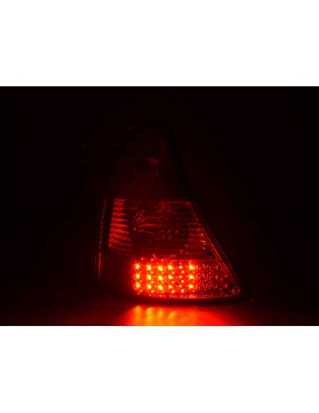 Fanali posteriori LED set Renault Clio tipo B 01-04 cromato