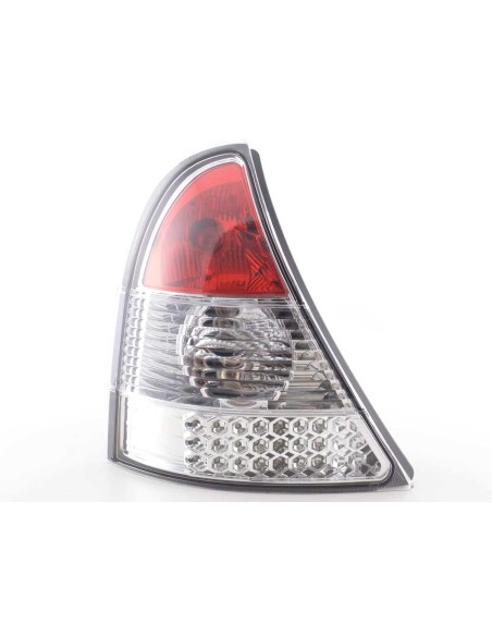 Fanali posteriori LED set Renault Clio tipo B 01-04 cromato