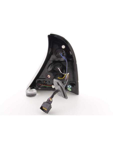 Fanali posteriori LED set Renault Clio tipo B 01-04 cromato