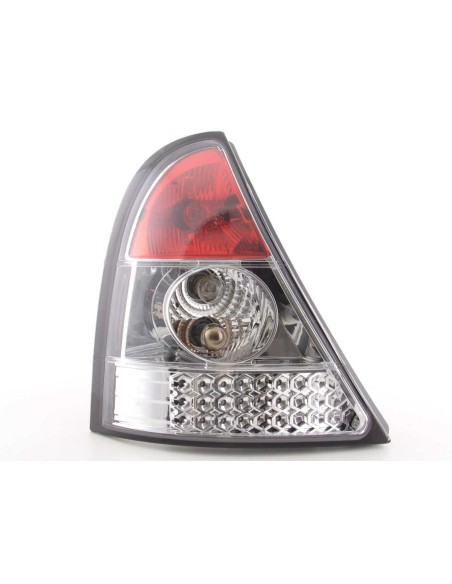 Fanali posteriori a LED set Renault Clio tipo B 98-01 cromato