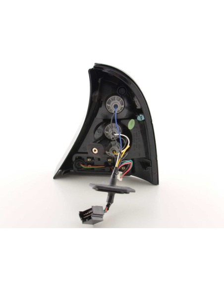 Fanali posteriori a LED set Renault Clio tipo B 98-01 cromato