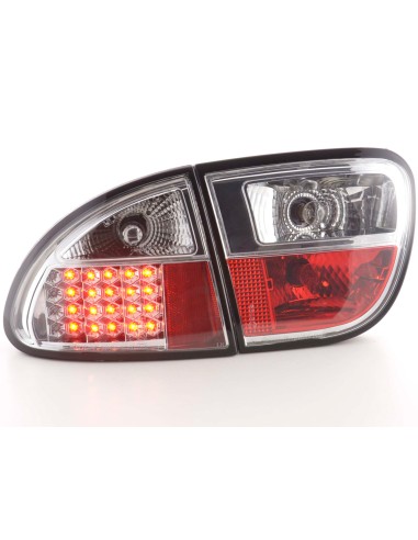 Fanali posteriori a LED set Seat Leon tipo 1M 1997-2005 cromato