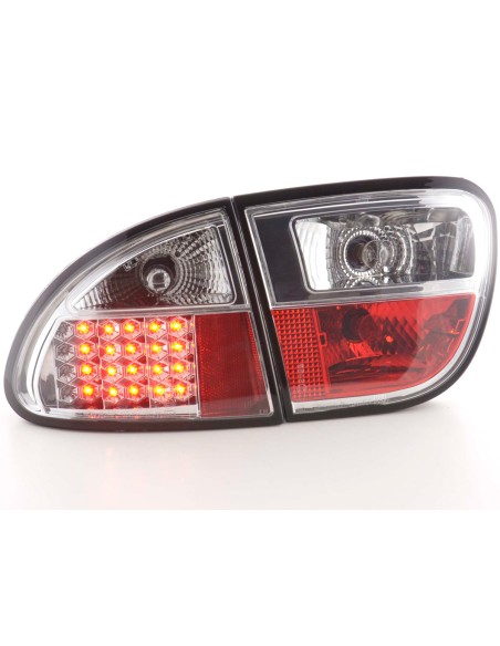 Fanali posteriori a LED set Seat Leon tipo 1M 1997-2005 cromato
