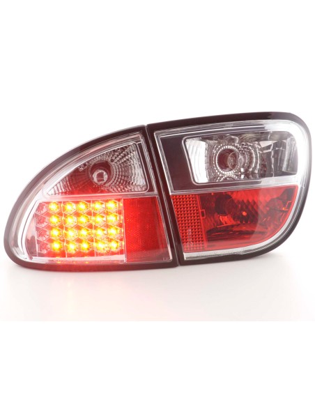 Fanali posteriori a LED set Seat Leon tipo 1M 1997-2005 cromato