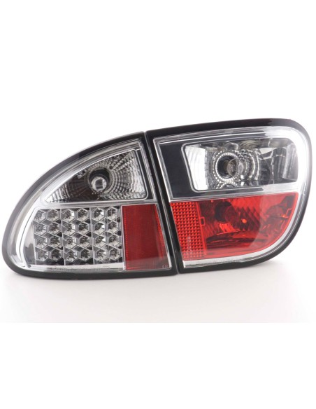 Fanali posteriori a LED set Seat Leon tipo 1M 1997-2005 cromato