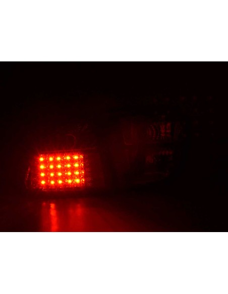 Fanali posteriori a LED set Seat Leon tipo 1M 1999-2005 nero