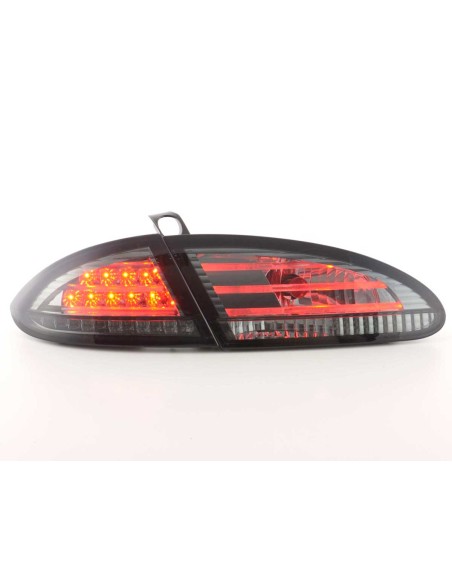 Fanali posteriori a LED set Seat Leon tipo 1P 05-09 nero