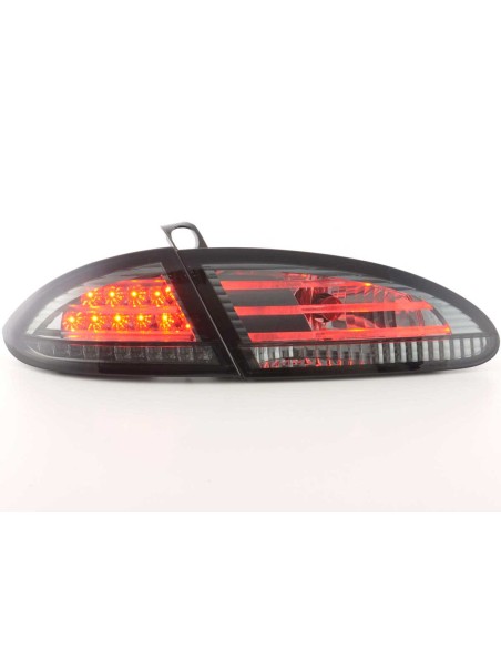 Fanali posteriori a LED set Seat Leon tipo 1P 05-09 nero