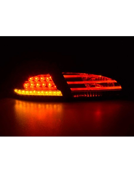Fanali posteriori a LED set Seat Leon tipo 1P 05-09 nero