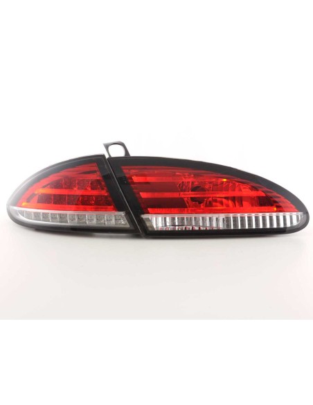 Set di luci posteriori a LED Seat Leon tipo 1P 05-09 rosso / trasparente