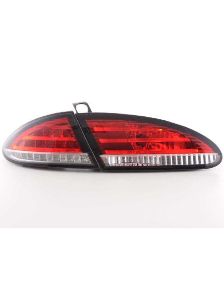 Set di luci posteriori a LED Seat Leon tipo 1P 05-09 rosso / trasparente