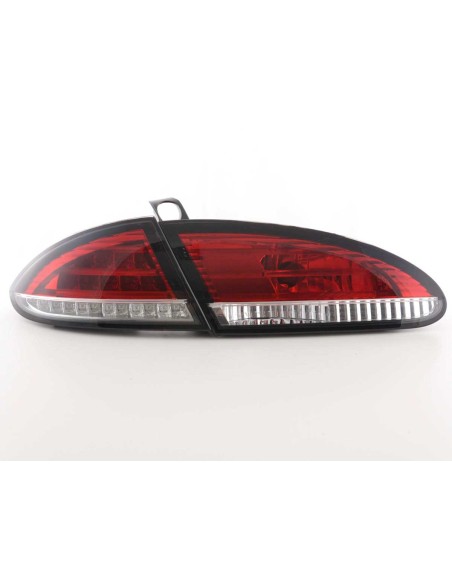 Set di luci posteriori a LED Seat Leon tipo 1P 05-09 rosso / trasparente