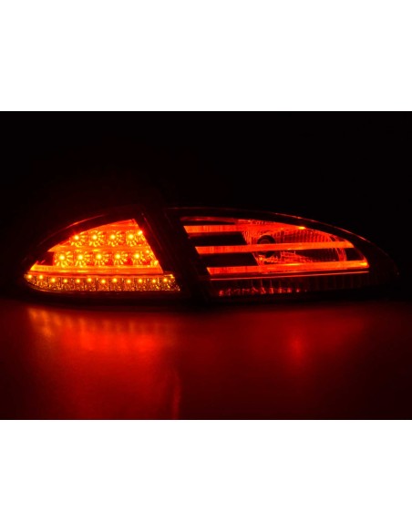Fanali posteriori a LED set Seat Leon tipo 1P 05-09 cromato
