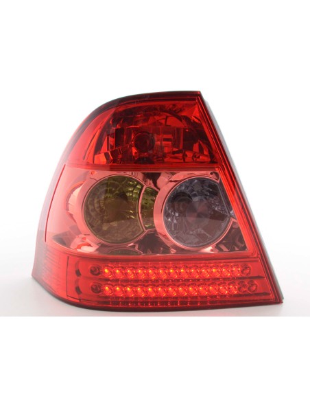 Fanali posteriori a LED set Toyota Corolla tre volumi tipo E12 02-04 rosso