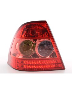 Fanali posteriori a LED set Toyota Corolla tre volumi tipo E12 02-04 rosso 2