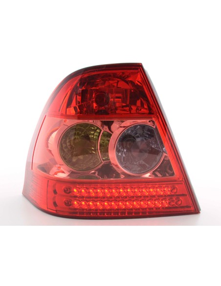 Fanali posteriori a LED set Toyota Corolla tre volumi tipo E12 02-04 rosso