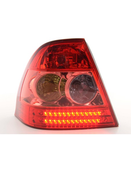 Fanali posteriori a LED set Toyota Corolla tre volumi tipo E12 02-04 rosso