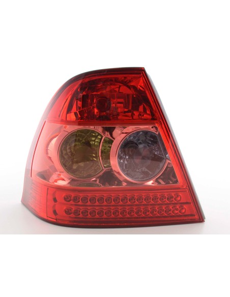 Fanali posteriori a LED set Toyota Corolla tre volumi tipo E12 02-04 rosso