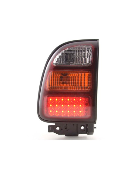 Fanali posteriori a LED set Toyota RAV4 98-00 trasparente / giallo / rosso