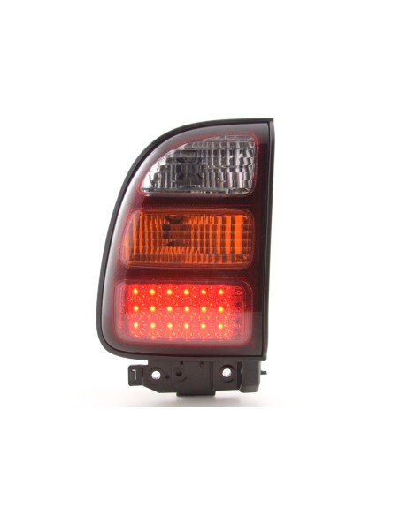 Fanali posteriori a LED set Toyota RAV4 98-00 trasparente / giallo / rosso