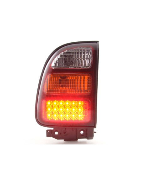 Fanali posteriori a LED set Toyota RAV4 98-00 trasparente / giallo / rosso