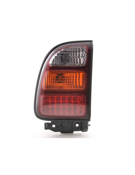 Fanali posteriori a LED set Toyota RAV4 98-00 trasparente / giallo / rosso