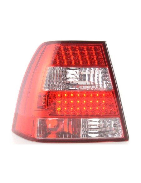 Fanali posteriori a LED VW Bora tipo 1J 98-03 trasparente / rosso