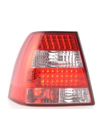 Fanali posteriori a LED VW Bora tipo 1J 98-03 trasparente / rosso