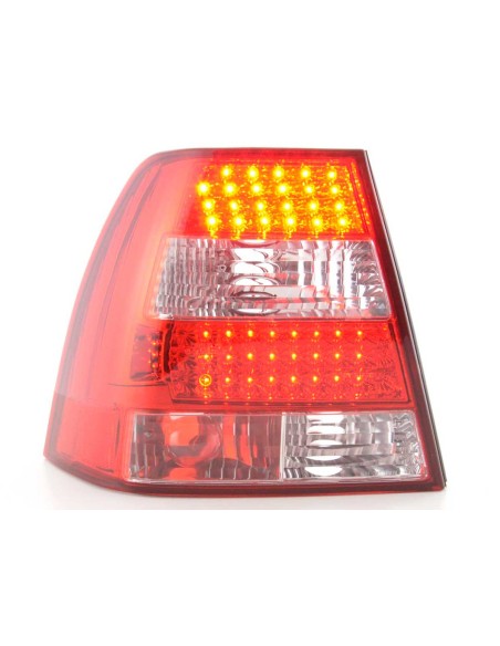 Fanali posteriori a LED VW Bora tipo 1J 98-03 trasparente / rosso