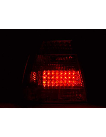 Fanali posteriori a LED VW Bora tipo 1J 98-03 trasparente / rosso