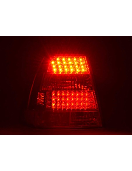 Fanali posteriori a LED VW Bora tipo 1J 98-03 trasparente / rosso