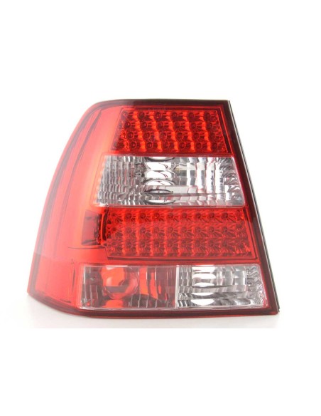 Fanali posteriori a LED VW Bora tipo 1J 98-03 trasparente / rosso