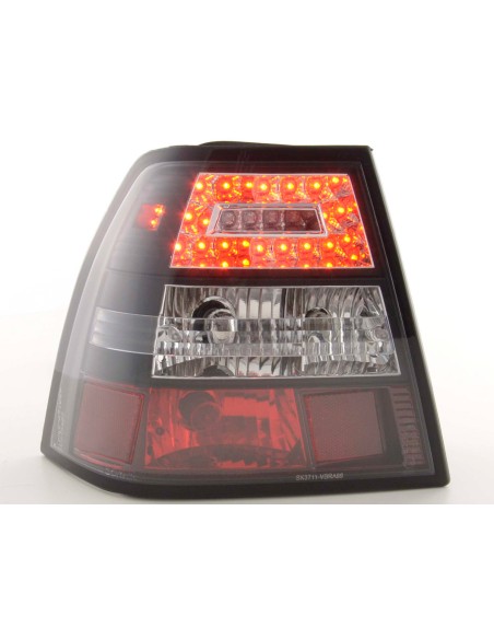 Set di luci posteriori a LED VW Bora tipo 1J 98-03 trasparente / nero