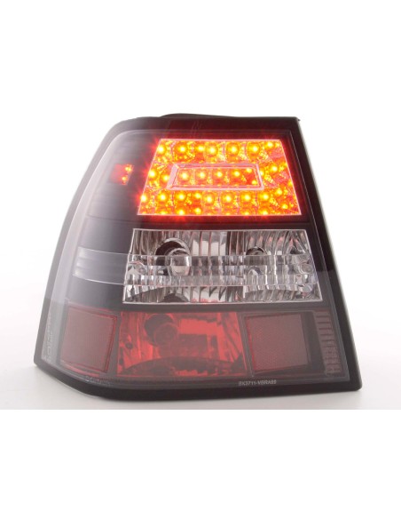 Set di luci posteriori a LED VW Bora tipo 1J 98-03 trasparente / nero