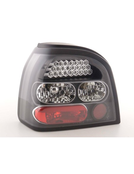 Fanali posteriori a LED set VW Golf 3 tipo 1HXO 92-97 nero