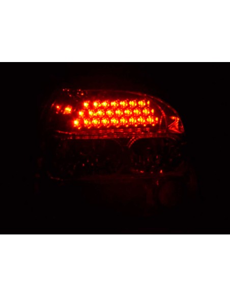Set di luci posteriori a LED VW Golf 3 tipo 1HXO 92-97 trasparente / rosso