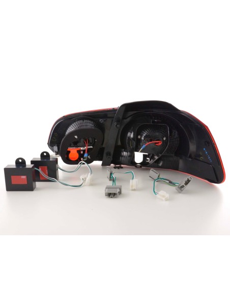 Fanali posteriori a LED set VW Golf 6 tipo 1K 08- trasparente / rosso