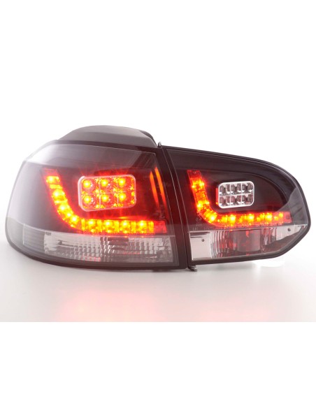 Fanali posteriori a LED set VW Golf 6 tipo 1K 2008-2012 nero