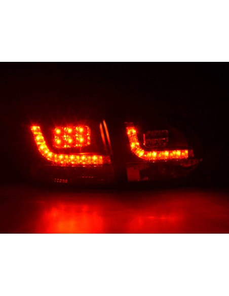 Fanali posteriori a LED set VW Golf 6 tipo 1K 2008-2012 nero